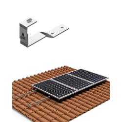 Structure du toit Tuiles 3 panneaux solaires avec 02V Savers