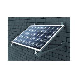 Structure de la façade 1 Panneau horizontal 15H 30º.