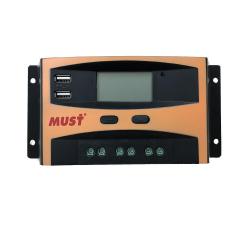 Régulateur Panneau Solaire 12V/24V 10A PWM Must Solar