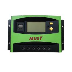 Régulateur Panneaux Solaires 12V/24V 40A PWM Must Solar