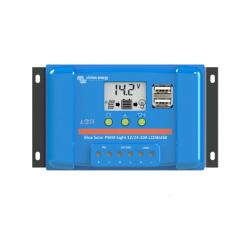BlueSolar Contrôleur PWM 12/24V 5A LCD USB Victron