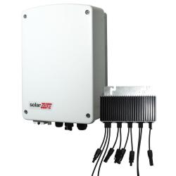 Onduleur SolarEdge monophasé 2000VA SolarEdge monté sur le réseau