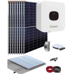 Kit d'autoconsommation directe 3000W 15000Whdia Growatt