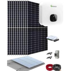 Kit solaire résidentiel 5000W 25000Whdia Growatt