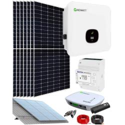 Kit d'autoconsommation Growatt 8000W triphasé 41kWhday