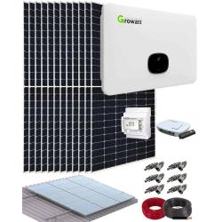 Kit Autoconsumo Nave Industrial 20kW 103kWhdía Growatt Triphase