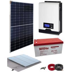 Kit Panneau Solaire 1000W 12V 2000Whdia avec chargeur
