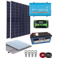 Kit solaire hors réseau 800W 12V 2000Whdia