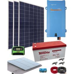 Kit solaire isolé 1600VA 12V 3000Whdia