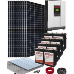 Kit solaire pour maison individuelle 5000W 48V 20000Wh-jour