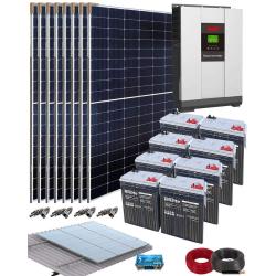Kit solaire domestique hors réseau 5000W 48V 18500Whdia