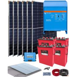 Kit solaire hors réseau 3000W 24V 6700Whdia