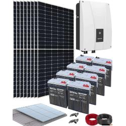 Kit solaire autoconsommation Batteries 3000W 54V 17600Whdia