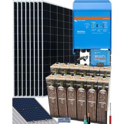 Kit solaire domestique hors réseau 3000W 24V 16000Whdia