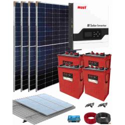 Kit solaire 3000W 24V 6000Whdia