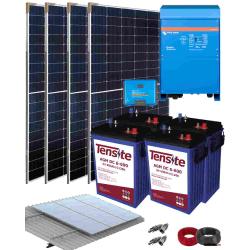Kit solaire isolé 3000W 24V 9000Whdia