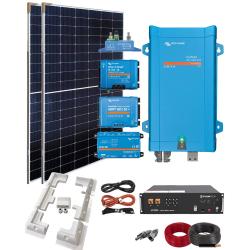 Kit solaire pour camping-car 1200W 24V lithium 4000Whdia