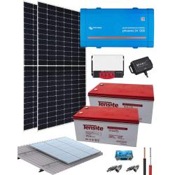 Kit solaire isolé 1200W 24V 4800Whdia