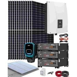 Kit chargeur solaire hybride pour voiture 6000W 30kWhdia Ingeteam