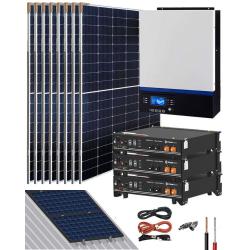 Kit solaire Lithium 24V Pylontech 8,4kWh 3000W