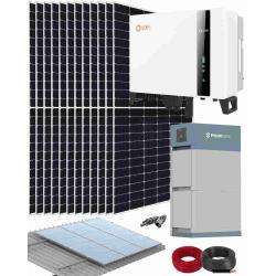 Kit solaire hybride Solis triphasé 10kW 20100kWh