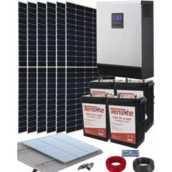 Kit solaire photovoltaïque 5000W 24V 12800Whdia