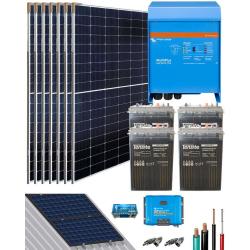 Kit solaire domestique hors réseau 3000W 24V 9600Whdia