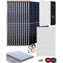 Kit solaire maison individuelle 5000W 48V 30kWhdia
