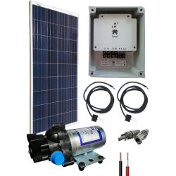 Kit de pompage solaire 12V utilisation intermittente