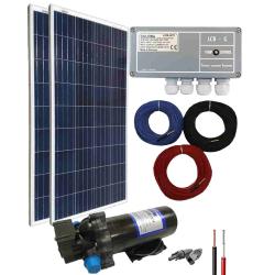 Kit de pompage solaire 24V utilisation continue