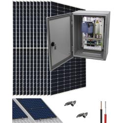 Kit de pompage solaire pour pompe triphasée 230V jusqu'à 5,5cv