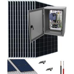 Kit de pompage solaire pour pompe triphasée 400V jusqu'à 7.5cv