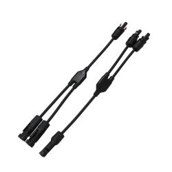 Connecteurs parallèles 2 panneaux flexibles PV MC4