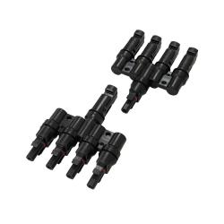 Connecteurs parallèles 4 panneaux PV MC4 Rigide