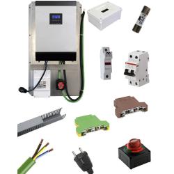 Chargeur onduleur Voltronic 5000W 24V pré-assemblé avec protections